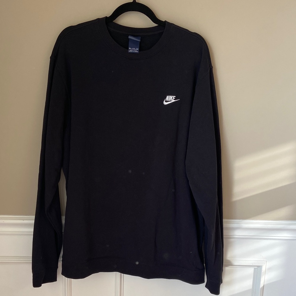 Nike Men's Black Sweatshirt- XXL‎